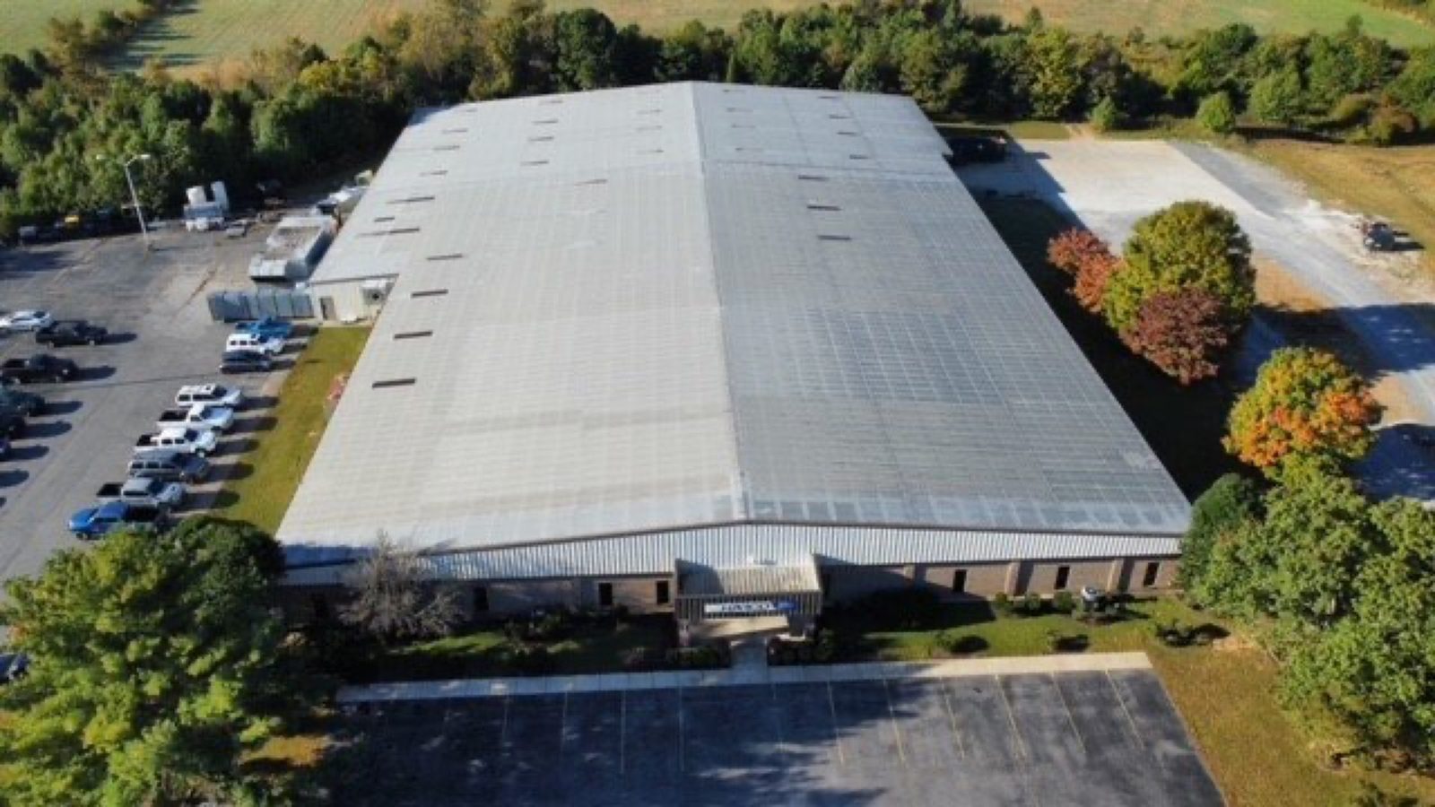 Aerial view of Harco Metal Products facility