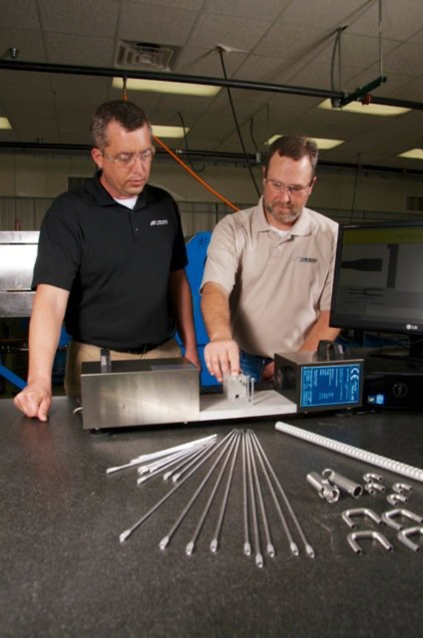 Quality inspection at Harco Metal Products